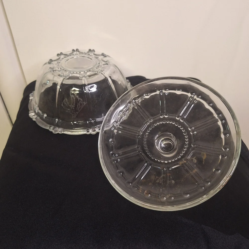 Glass Candy Dish 7.5